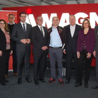 Unternehmensfr�hst�ck bei Magna in Obertshausen