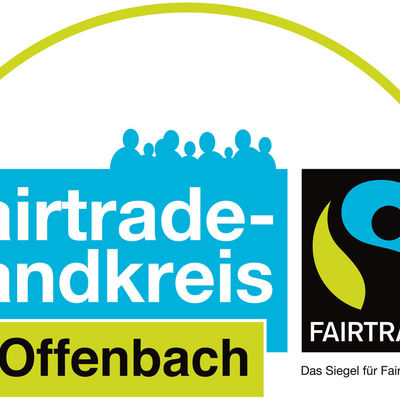 Fairtrade-Logo des Kreises Offenbach