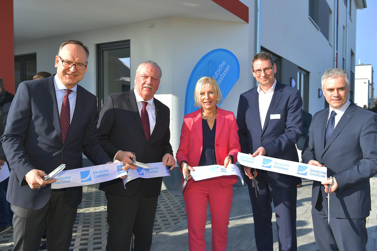Eröffnung Deutsche Glasfaser Standort in Seligenstadt