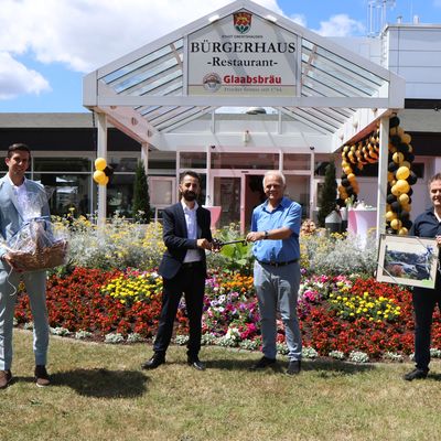Neuer P�chter im B�rgerhaus-Restaurant Obertshausen