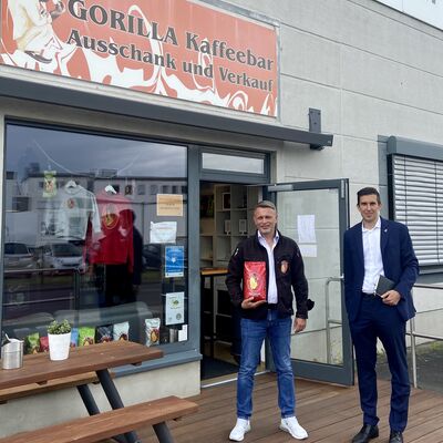 Gorilla-R�stung aus Obertshausen