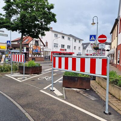 Stadtexperiment: Letzte Ma�nahmen umgesetzt