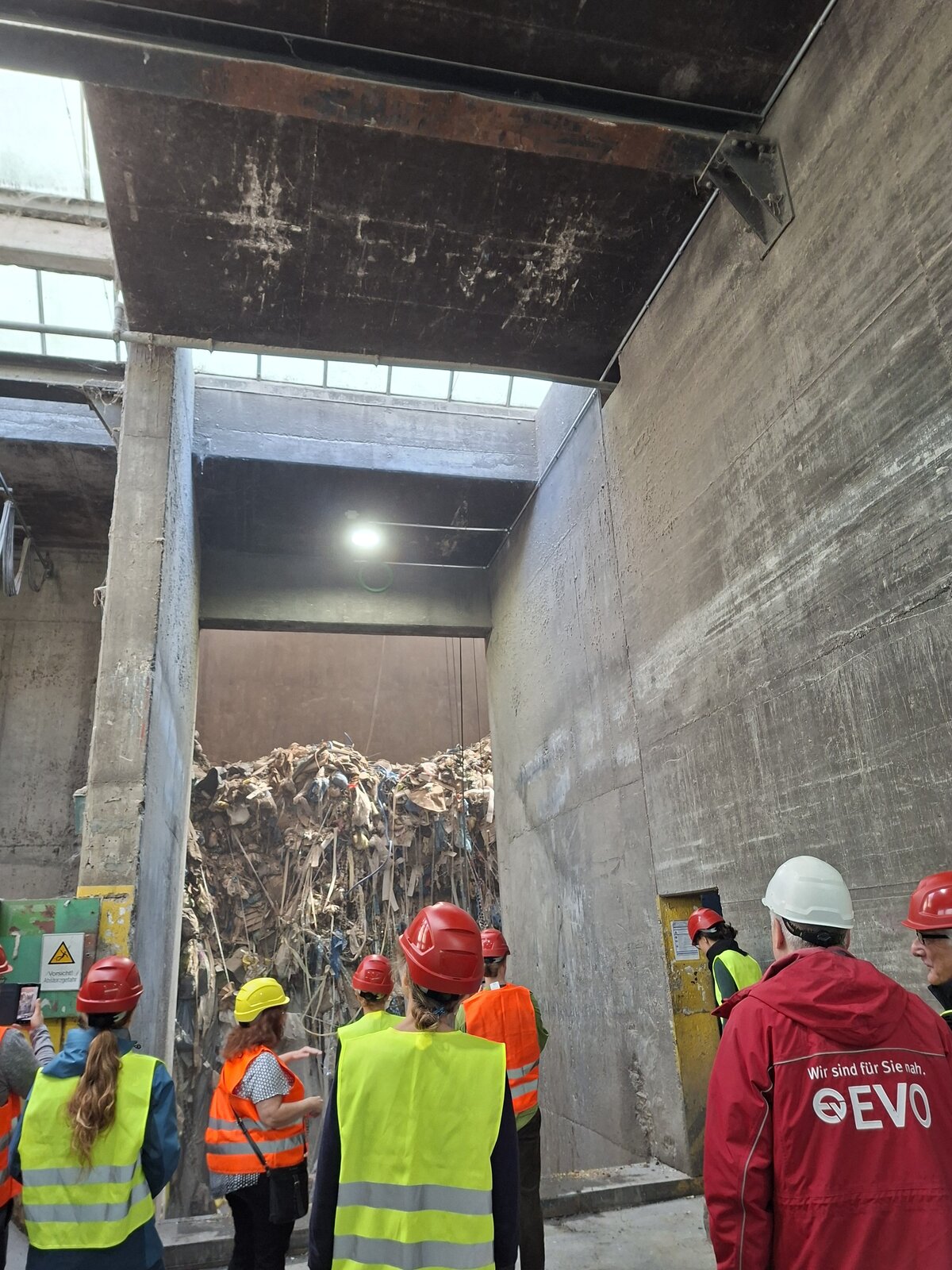 Besuch im EVO-Energiewerk 