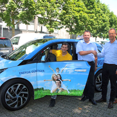 Stadt Obertshausen testet E-Mobil der Maingau