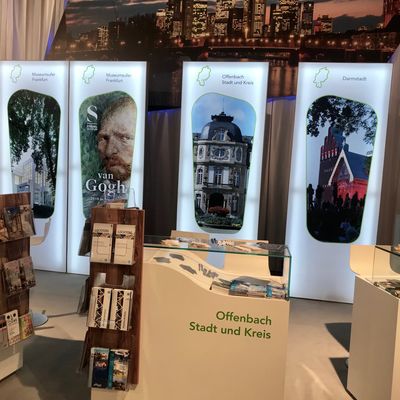Messestand auf der ITB in Berlin